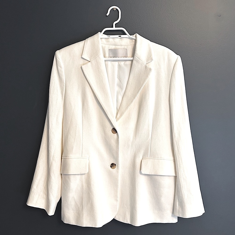 OAK AND FORT OVERSIZED BLAZER